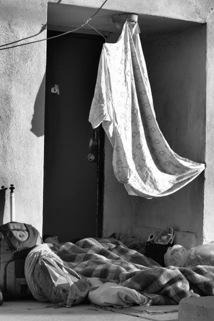 doorway camping