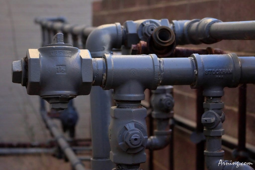 gas pipes