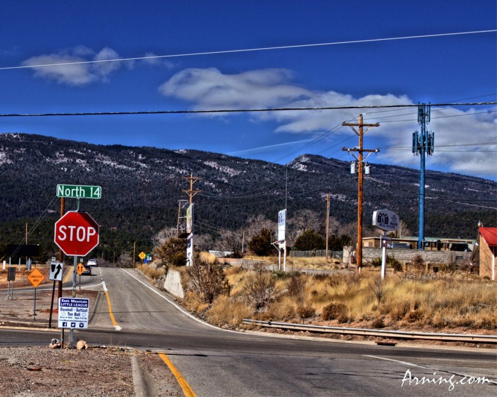 Road to the Sandia Crest
