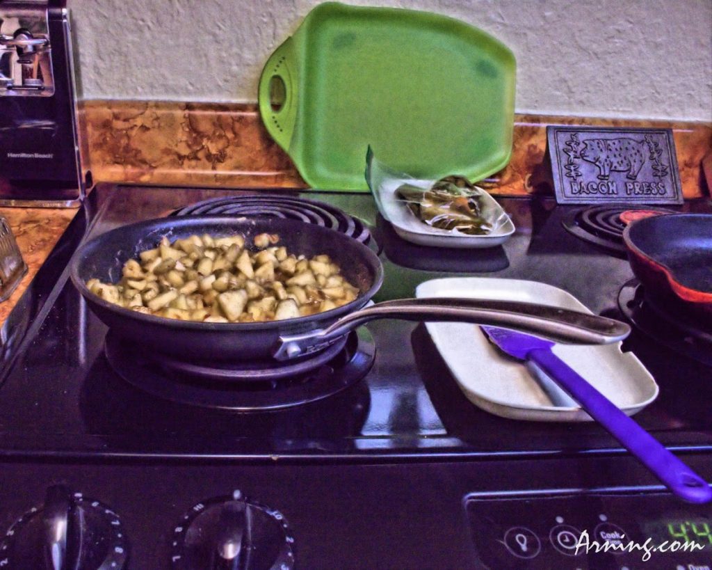 Making empanadas for dinner