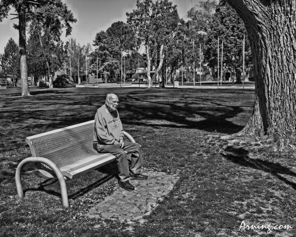 Resting on The Bench