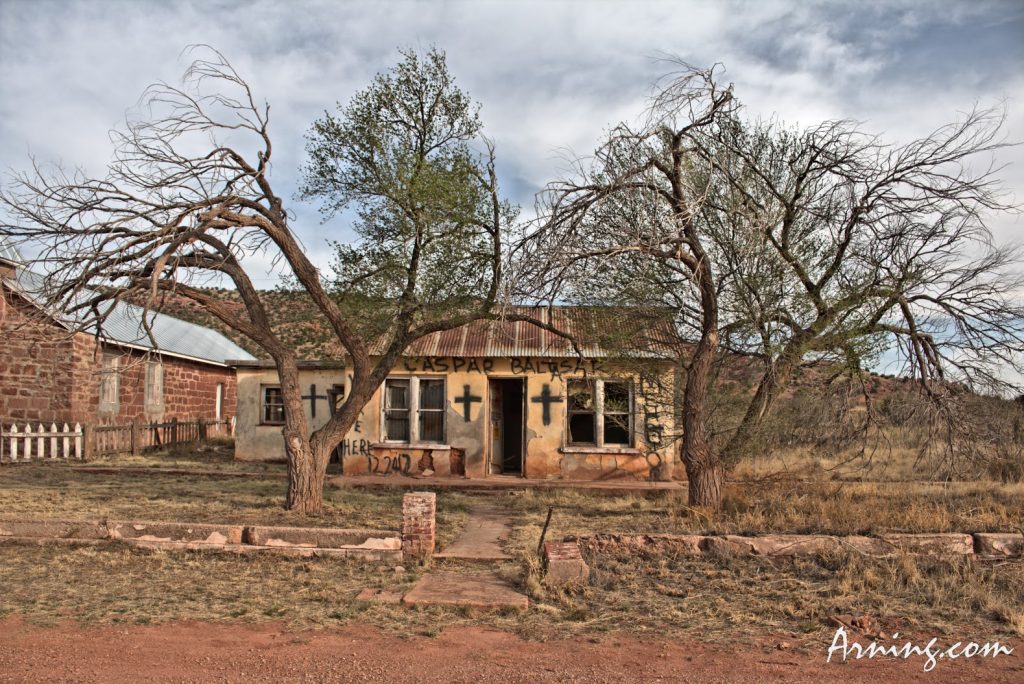House next to the Church in Cuervo NM