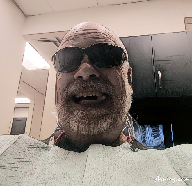 root canal selfie