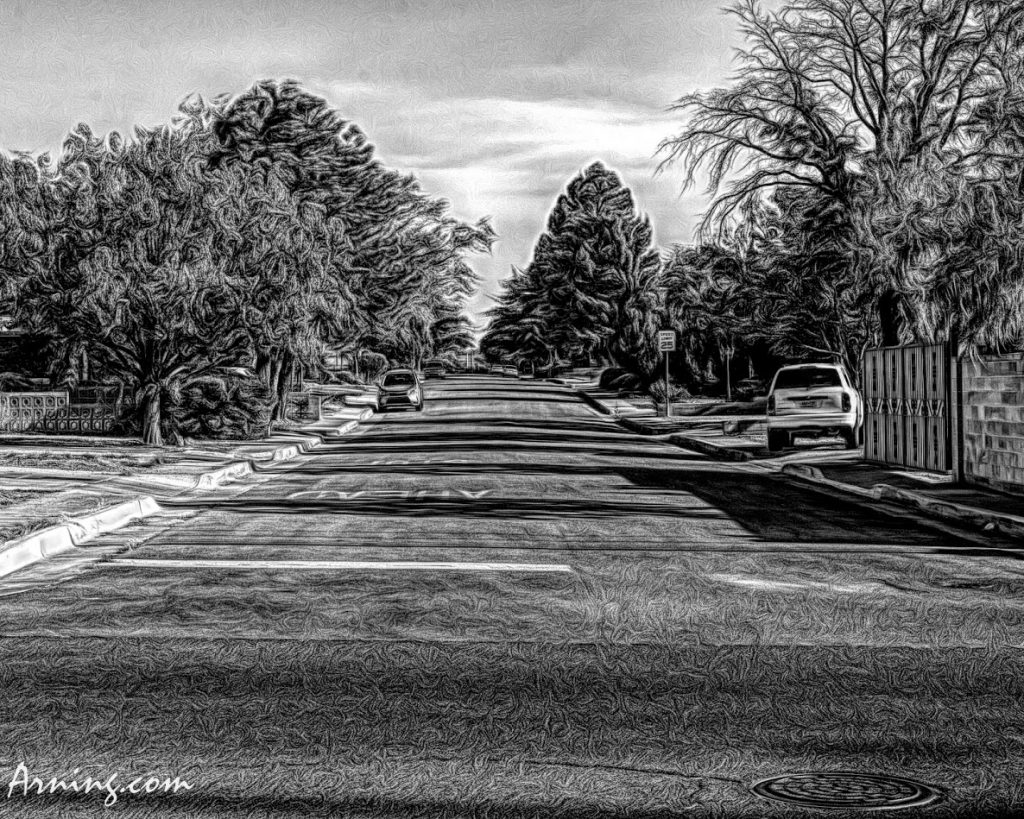 neighborhood street