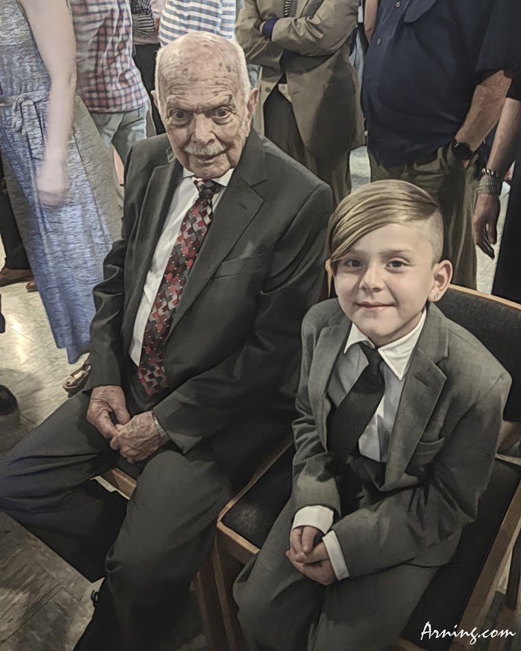 Arlo and Dad
