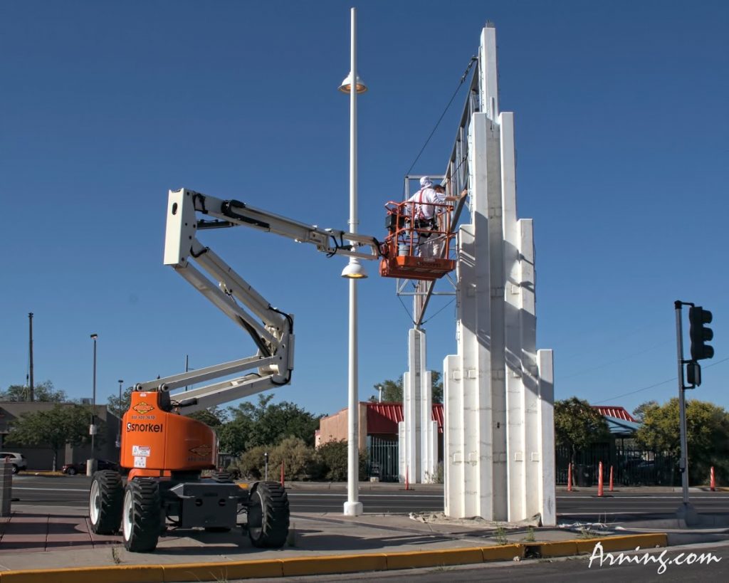 sprucing up Central