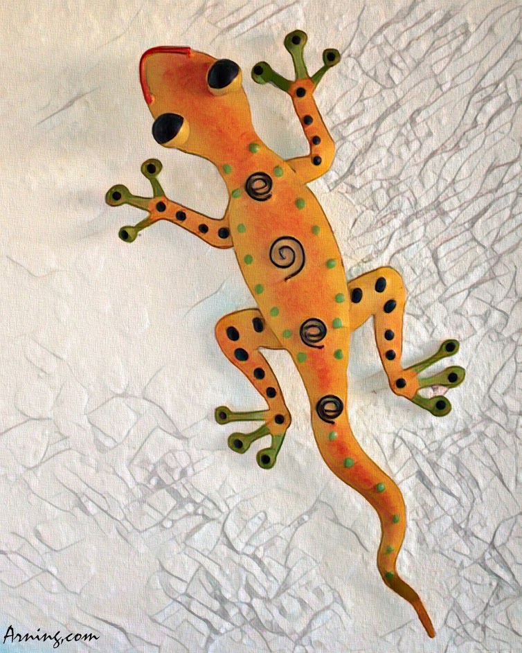 Bathroom Gecko