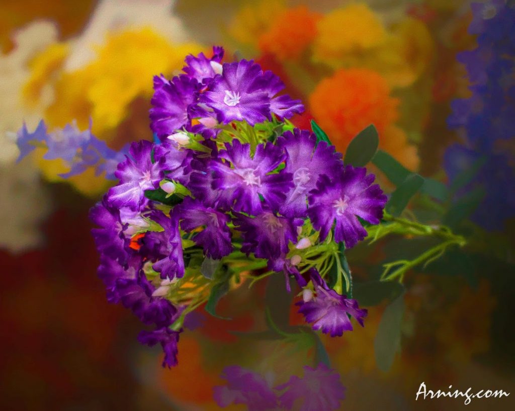 silk flowers