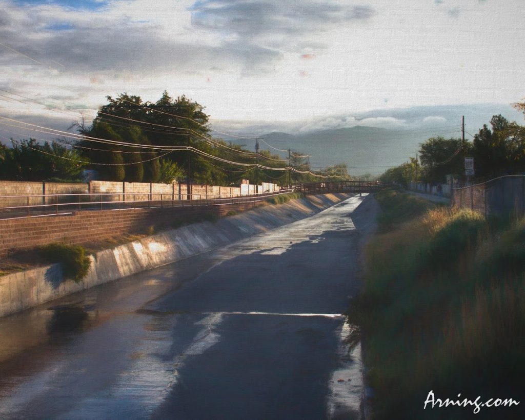 Sunrise on the Paseo de las Montanas Bike Trail