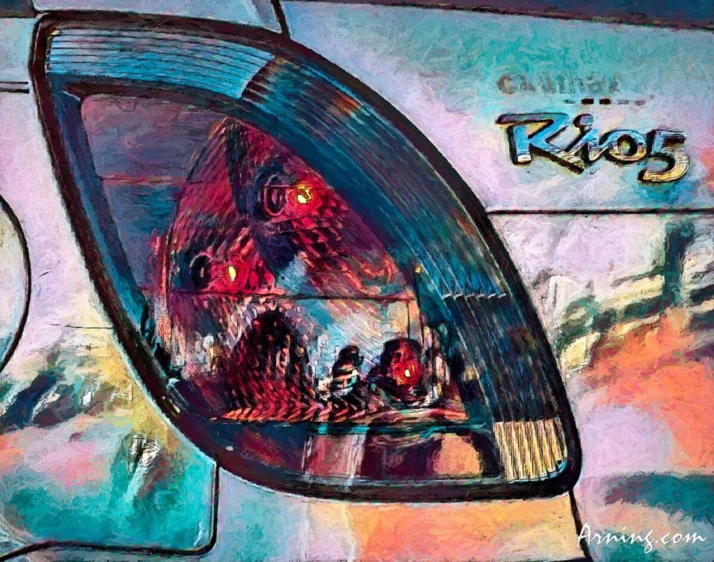 Rio 5 Tail light