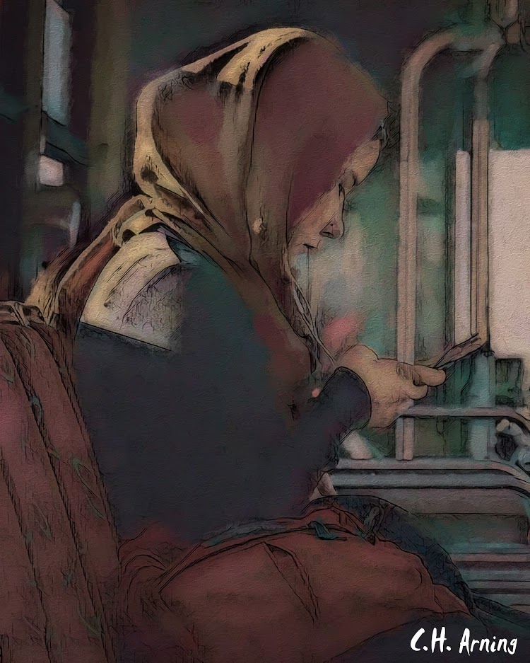 Girl on the Bus